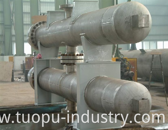 Heat exchanger for chemical plant